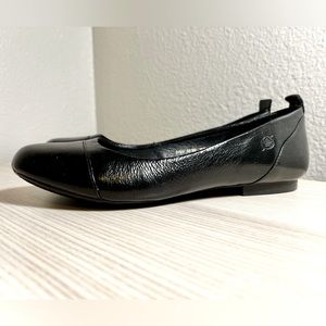 Patent Black Ballet Flats from Born